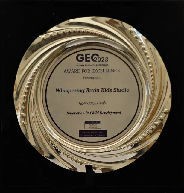 GEC Award Plaque