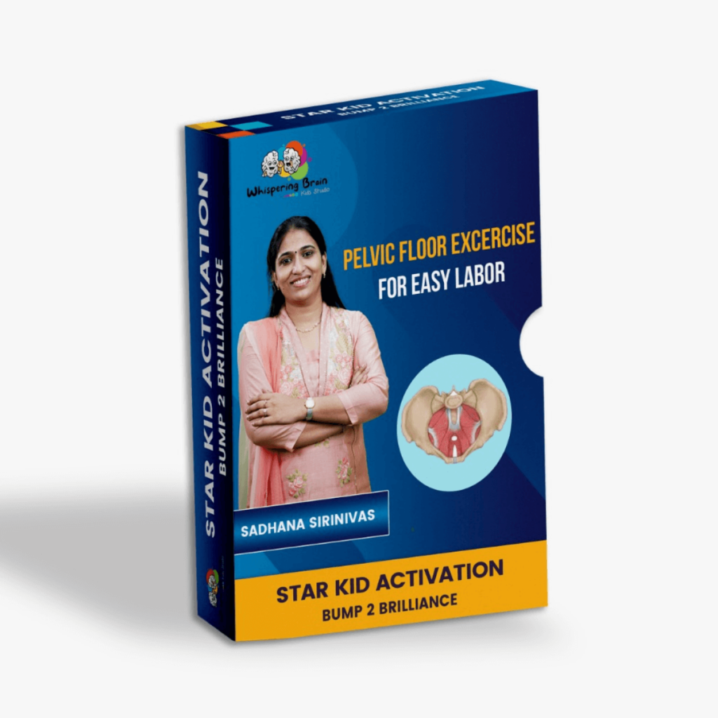 Pelvic floor excercise for easy labor